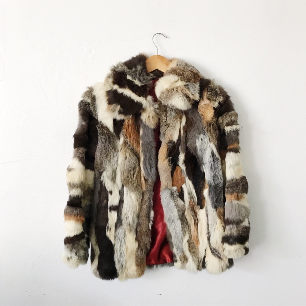 VINTAGE Beautiful REAL Fur Coat